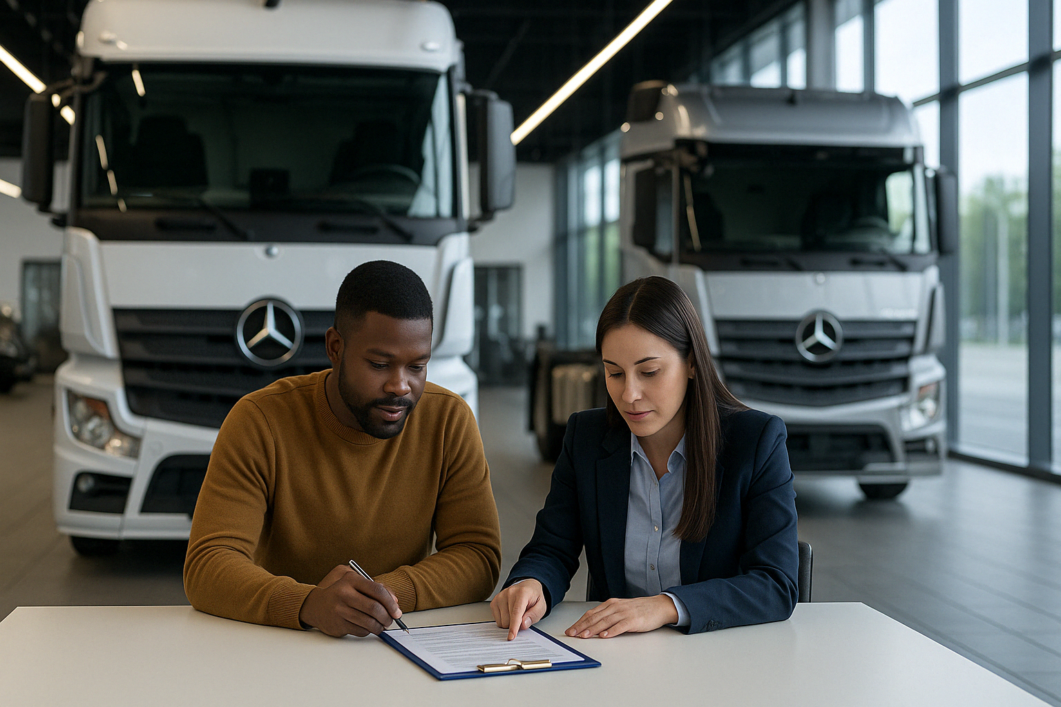 Consórcio de Caminhão Mercedes Benz