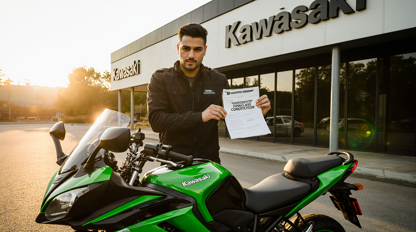 Consórcio de Moto Kawasaki