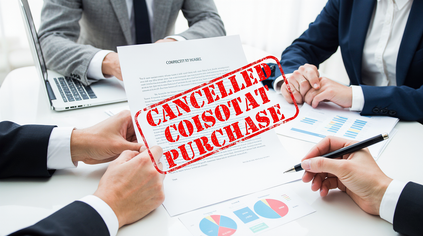 Compra de Cota de Consorcio Cancelada