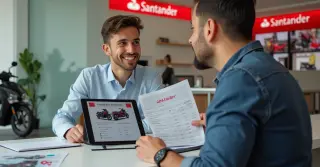 Consórcio de Moto Santander
